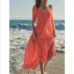 Free People Sunshine Season Midi Dress